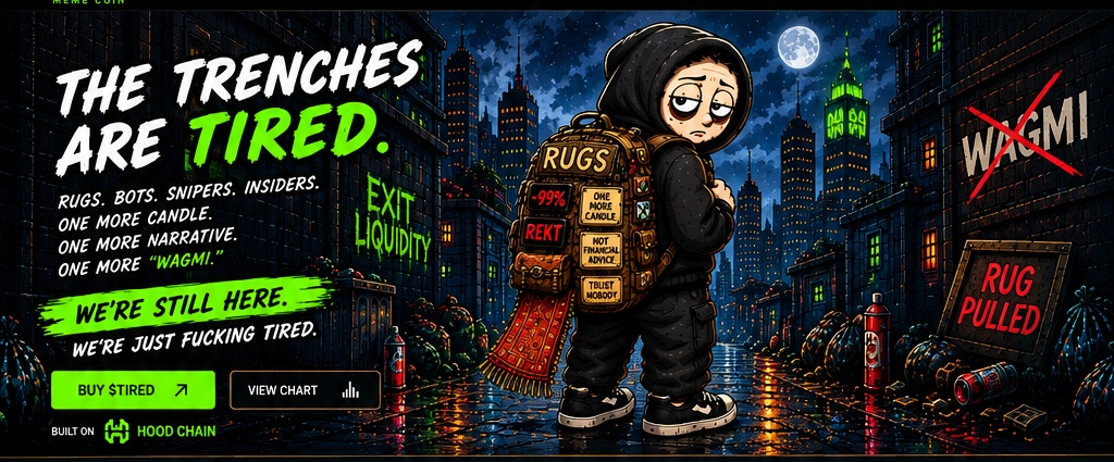 $TIRED — The Trenches Are Tired